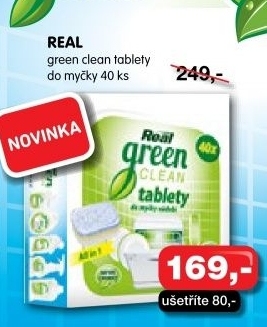 Tablety do myčky Reál Green Clean