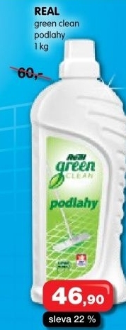 Čistič na podlahy Reál Green Clean