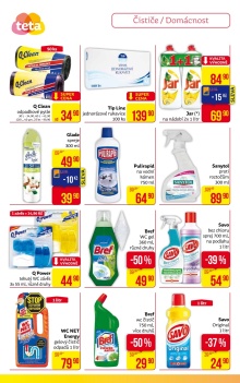 akční leták Teta drogerie 31.3.2016-9.4.2016