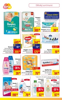 akční leták Teta drogerie 31.3.2016-9.4.2016