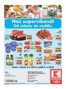 akční leták Kaufland 31.3.2016-6.4.2016