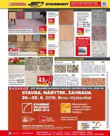 akční leták BAUHAUS 1.4.2016-5.5.2016