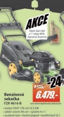 FZR 4616-B + FZR 9019 + Mol Dynamic Essence 15 W 40 1l