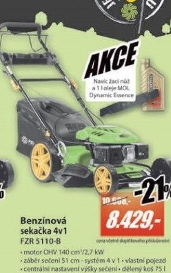 FZR 5110 B + FZR 9015-B + Mol Dynamic Essence 15 W 40 1l