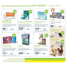 akční leták BENU Lékárna 1.4.2016-30.4.2016