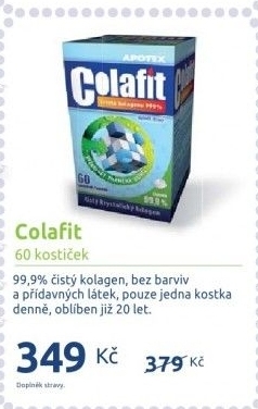 Doplněk stravy na klouby Colafit
