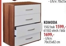 Komoda se zásuvkami 1502