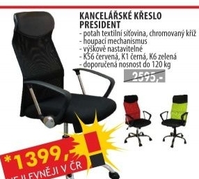 Kancelářské křeslo PRESIDENT