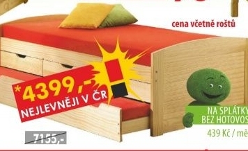 Postel Marinella 8806 bílé nebo lak