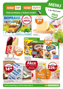 akční leták COOP 1.4.2016-14.4.2016