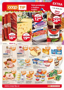 akční leták COOP 1.4.2016-14.4.2016