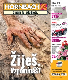 akční leták Hornbach 6.4.2016-3.5.2016
