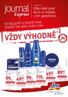 akční leták dm drogerie 6.4.2016-4.5.2016