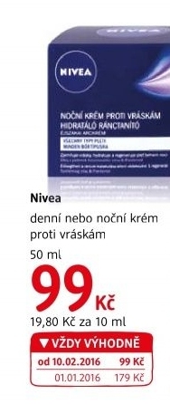 Krém pleťový proti vráskám Nivea