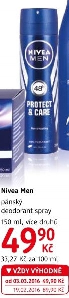 Deodorant sprej Nivea