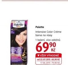 Barva na vlasy Intensive Color Creme Palette Schwarzkopf