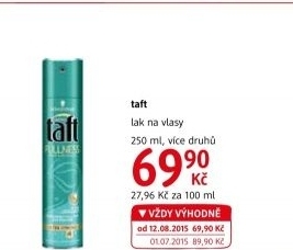 Lak na vlasy Taft Schwarzkopf