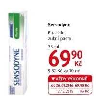 Pasta na zuby Fluoride Sensodyne