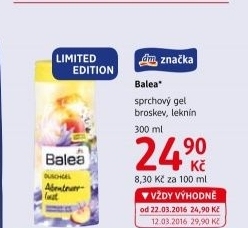 Sprchový gel Balea