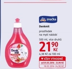 Prostředek na nádobí Denkmit