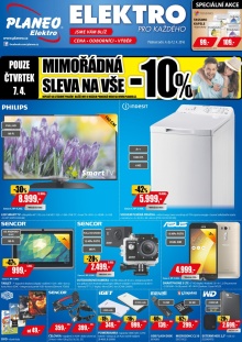 akční leták Planeo Elektro 6.4.2016-12.4.2016