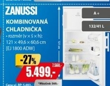 EJ 1800 ADW CHLADNIČKAELECTROLUX