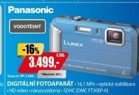 DMC FT30EP-A DIGIT.FOTOAPARÁT PANASONIC