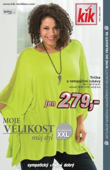 akční leták Kik textil 6.4.2016-19.4.2016