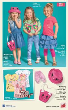 akční leták Kik textil 6.4.2016-19.4.2016