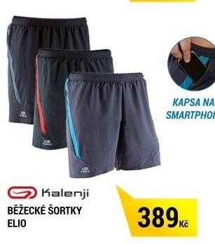 běžecké pánské šortky elio