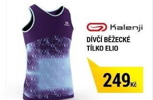 Dívčí běžecké tílko elio