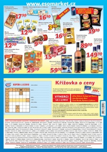 akční leták ESO MARKET 13.4.2016-24.4.2016