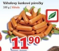 Párečky šunkové Váhalovy Váhala