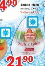Směs kuřecí polévková mražená Vodňanské kuře