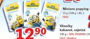 Lízátko s praskajícím práškem Minions