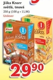 Jíška hotová Knorr