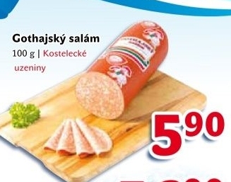 Salám Gothaj Kostelecké uzeniny