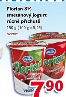 Jogurt smetanové pokušení Florian Olma