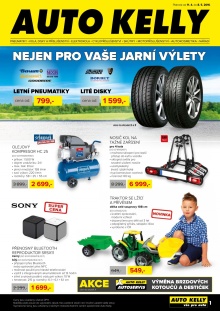 akční leták Auto Kelly 11.4.2016-8.5.2016