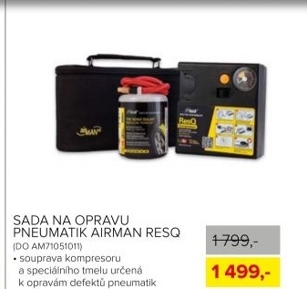 Sada na opravu pneumatik AirMan ResQ