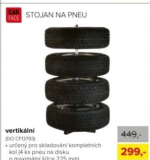 Stojan na pneu