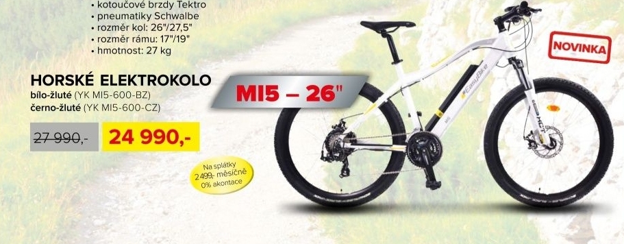 Elektrokolo EASYBIKE MI5 26