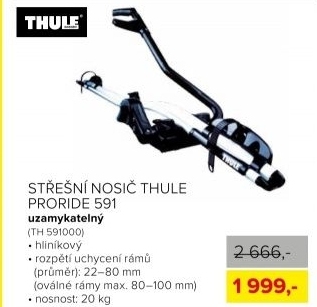 Střešní nosič Thule Proride 591