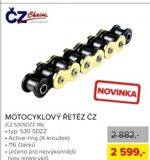 Motocyklový řetěz ČZ