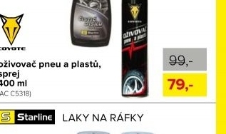 Lak na ráfky - černý matný