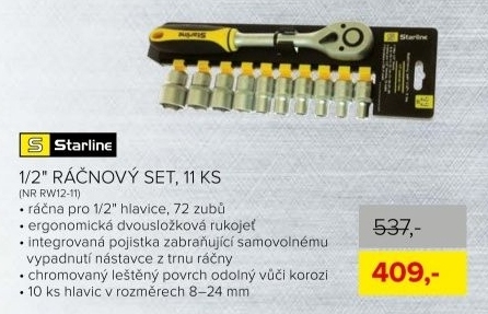 Ráčnový set 1/2