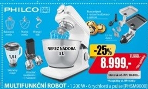 PHSM 9000 MULTIFUNKČNÍ ROBOT PHILCO