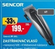 SHP 320SL zastřihovač vlasůSENCOR