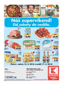 akční leták Kaufland 14.4.2016-20.4.2016