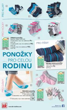 akční leták Kik textil 13.4.2016-31.5.2016